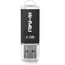 Флеш накопитель USB 4Gb Hi-Rali Rocket черный USB 2.0 (HI-4GBVCBK)