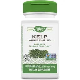 Ламинария Nature's Way Kelp 600 мг 100 капсул