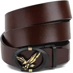 Ремінь шкіряний Vintage чоловічий 115х3,4 см acs0014810