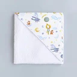 Пелюшка багаторазова Cosas непромокаюча Little Prince 70х120 см, блакитна - мініатюра 2