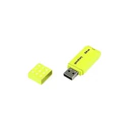 USB флеш накопичувач Goodram 64GB UME2 Yellow USB 2.0 (UME2-0640Y0R11) - мініатюра 2