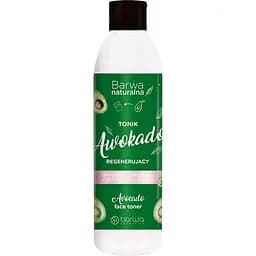 Тонер для обличчя Barwa Natural з екстрактом авокадо, відновлюючий, 300 мл