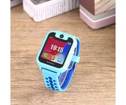 Дитячий годинник Smart Baby Watch SK-008 з камерою та GPS блакитні - мініатюра 3