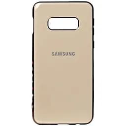 Чохол-накладка Toto Electroplate TPU Case Samsung Galaxy S10e Gold