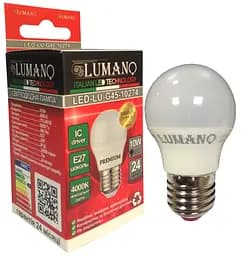 Лампа LED ДШ 10W E27 4000K 900L LU-G45-10274 TM LUMANO