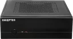 Корпус Chieftec COMPACT IX-01B-OP miniITX, без БЖ, SLIM FF (IX-01B-OP) - мініатюра 3