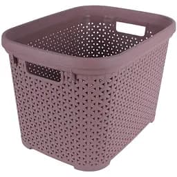 Кошик Diomedea без кришки з рамкою 30 л темно-пудровий (К4-803)