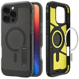 Протиударний чохол Spigen Tough Armor AI MagSafe Frost Black для iPhone 16 Pro (ACS08509)