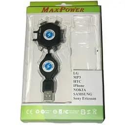 USB-кабель Universal 6 в 1 LG miniUSB iPhone 6101 microUSB D880 K750 выдвижной