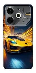 Чохол Demsky Yellow Porsche для Tecno Pova 6 Neo (LI6)