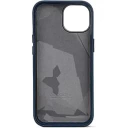 Оригінальний шкіряний чохол Decoded Leather Case MagSafe для Apple iPhone 13 (6.1") Matt Navy Blue - мініатюра 4