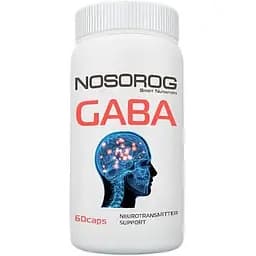 Аминокислота Nosorog GABA 60 капсул
