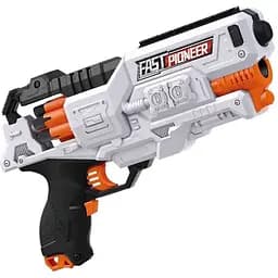 Іграшковий пістолет Fast Pioneer Electric з м'якими набоями 24 шт. (BIG501)
