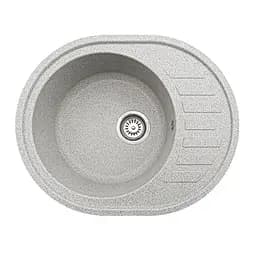 Кухонная мойка из искусственного камня овальная WiZ №11 620х500 мм (Терра)