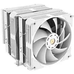 Кулер для процесора GameMax Twin 600 білий алюміній/мідь 2x120 мм для Intel 1700/1200/115x AMD AM5/AM4 до 250 Вт висота 155