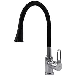 Смеситель для кухни Globus Lux Dolly GLD-0203LA-B01 стильный кран для мытья с высоким сливом для удобства использования