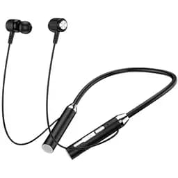 Беспроводные нашейные наушники WH001K, BT5.0, вакуумные, IPX5, 280mAh, 8h, black