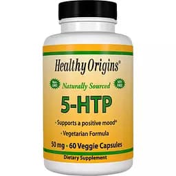 5-HTP Гідрокситриптофан Healthy Origins 50 мг 60 гелевих капсул