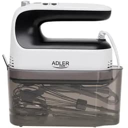 Міксер Adler AD 4229 ручний/ 600Вт/ 9 швидкостей/ Turbo/ контейнер для аксесуарів/ білий - мініатюра 7