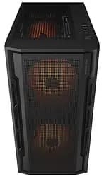 Корпус Cougar Uniface Mini RGB Black без БЖ Mini Tower для Micro ATX / Mini ITX 2xUSB 3.0 / 1xUSB 2.0 макс. CPU - 160 мм / VGA - 340 мм 2x140 мм ARGB + 1x120 мм ARGB бічна панель із загартованого скла вбудований ARGB Hub - мініатюра 3