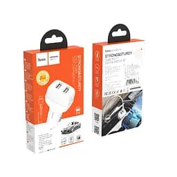 Адаптер автомобільний HOCO Micro USB Cable Leader Z36 чорний - мініатюра 9