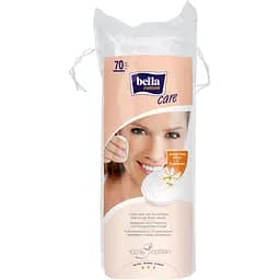 Ватні диски Bella Cotton care з Д-пантенолом та екстрактом квітки апельсина 70 шт.