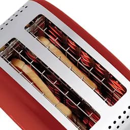 Тостер Russell Hobbs Colours Plus 1600 Вт нержав. підігрів розморозка червоний - мініатюра 8