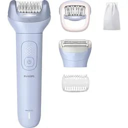 Епілятор Philips Series 8000 дисковий біло-голубий (BRE709/00) - мініатюра 2