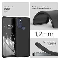 Силіконовий чохол BeCover для Motorola Moto G60s Black (711094) - мініатюра 6