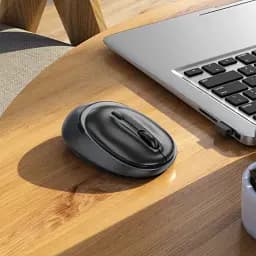 Бездротова миша Hoco GM34 Nuevo Dual-Mode Business Wireless Mouse Metal Grey - мініатюра 5