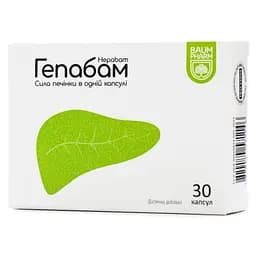 Гепабам натуральна добавка Baum Pharm 30 капсул