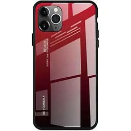 Чохол бампер Primolux Gradient Glass для Apple iPhone 11 Pro Red - мініатюра 2