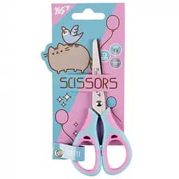 Ножиці Yes Pusheen з гумовими вставками 13 см (480431)