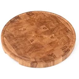 Доска профессиональная круглая дуб 41*41*4 см GRILLI (77009810)