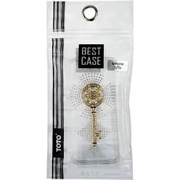 Чохол-накладка Toto TPU case with stones iPhone SE/5/5S Key Transparent - мініатюра 2
