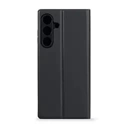 Чехол-книжка для Samsung Galaxy S25 FE 5G, OneFold Case, черный, из экокожи (PU) и TPU, с магнитом, с подставкой и отделением для карт, трансформируется в подставку, противоударный, защита всего корпуса, ArmorStandart (ARM86157) - мініатюра 2