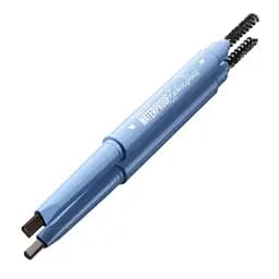 Водостійкий олівець Sadoer для брів чорний Waterproof Eyebrow Pencil Natural Black 0.4 г