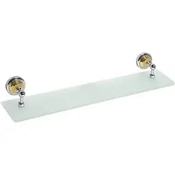 Полка стеклянная Bemeta Retro 144202248, Золотой