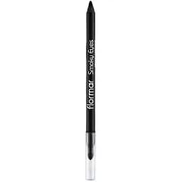 Карандаш для глаз Flormar Smoky Eye тон 001 (Carbon Black) 1.14 г 