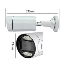 IP-відеокамера з WiFi 4Mp Light Vision VLC-5268WI(Tuya) f=3.6mm, ІЧ+LED-підсвічування, з мікрофоном (75-00222) - мініатюра 8