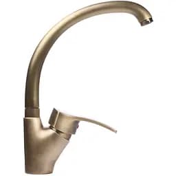 Змішувач для кухні Globus Lux GLQU-0203S-BIG-9-Bronze Бронза