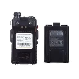 Портативна рація Baofeng UV-5R Black Six Pack комплект 6 шт (2200000758965) - мініатюра 5