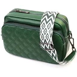 Кожаная женская сумка Vintage 21х15х7 см sum0026583