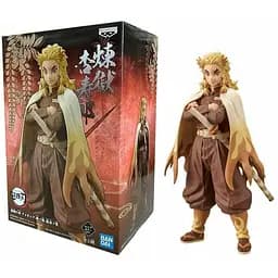 Фігурка Banpresto Кьоджуро Ренґоку Клинок розсікаючий демонів Kyoujurou Rengoku Sepia color 17 см DS KR 145