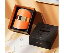 TOUCHBeauty TB-2386, Косметологічна LED-маска зі світлодіодною терапією для догляду за шкірою обличчя Тач Б'юті, помаранчева - мініатюра 6