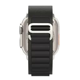 Ремінець для Apple Watch 49/46/45/44/42 (Series 1-3), чорний, Alpine Loop Alpina Band, тканинний поліестеровий ремінець для смарт-годин, дихаючий, для активного відпочинку та спорту, ArmorStandart (ARM64977) - мініатюра 6