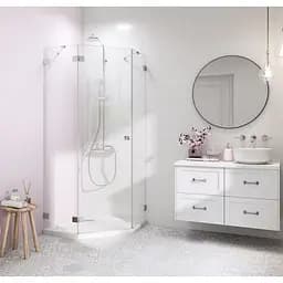 Душові стінки Radaway Essenza Pro PTJ 100x200 безпечне скло, прозоре (10100900-01-01) - мініатюра 2