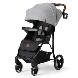 Прогулянкова коляска Kinderkraft Cruiser LX Grey - мініатюра 2