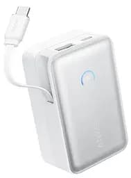 Портативний зарядний пристрій Nano - 10000 mAh 45W Built-In USB-C Cable White Anker teh0027052 - мініатюра 5