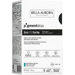 Сироватка Bella Aurora Bio 10 forte від пігментних плям для комбінованої жирної шкіри 30 мл